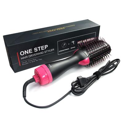 China Hot Ionic Airbrush 2 IN 1 Hair Dryer Brush, One Step Electric Hair Dryer and Volumizer, Salon Hair Straightener for sale