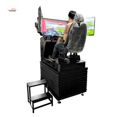 China Driving Simulator with 3 Platform Degrees of Freedom Directly Selling Factory Racing Simulator 3 Screen Driving Simulator for sale