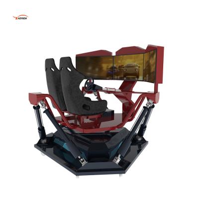 China High Quality 3DOF 6DOF Real Feeling Theme Park Racing Car Simulator Racing Game Simulator For Driving School for sale