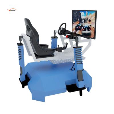 China Theme Park Factory Supply 3 Screen Racing Car Simulator 3D Entertainment Simulator for sale