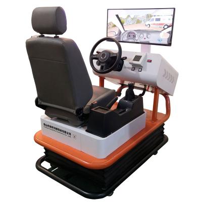 China Driving school three degrees of freedom platform driving school simulator for sale