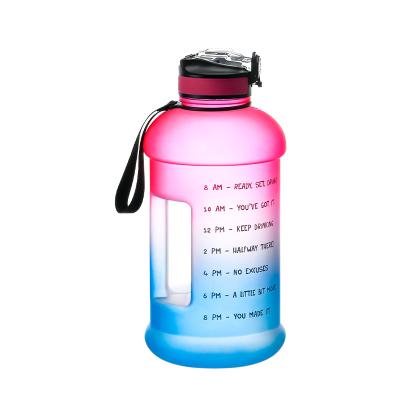 China Sustainable Unique Design 135 Ounce 3.8L One Gallon Outdoor Sports Water Bottle Fitness Water Bottle for sale