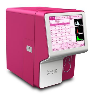 China Veterinary Hemanalysis Analyzer Testing Device, Automatic CBC Bio Hemogram Hematology 3 Part Automatic Hematology Analyzer for sale