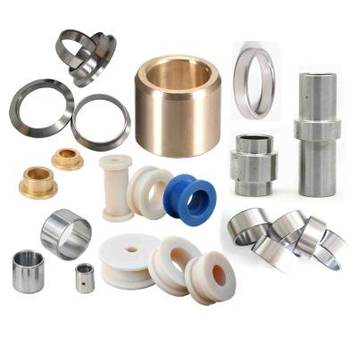 China China Wholesale Aluminum Steel Composite Metal Bush Wrapped Sleeve Du Bearing Self Lubricating Sleeve Bushing for sale