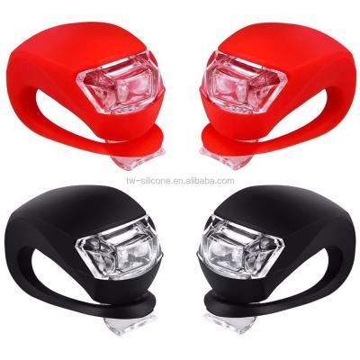 China Newest Waterproof Luminous Silicone Skull Bicycle Light, Bike Accessories for sale