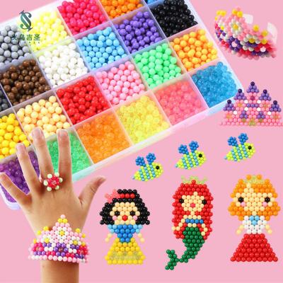 China Amazon Interesting Hot Selling 2022 Jet Mini Puzzle Magic Sticky Bean Crystal Beads Gel Water Beads for sale