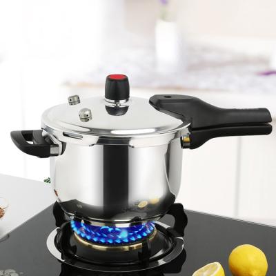 China Sustainable Pressure Cooker Stainless Steel Stew Soup Pot Pan Kitchen Cookware Cooking Tool Gas Induction Cooker Steamer Chef Commercial for sale