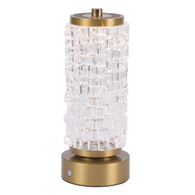 China Portable Creative Wholesale Table Lamps New Design Indoor Decoration Living Room Bedroom Acrylic Modern Led Table Lamp for sale