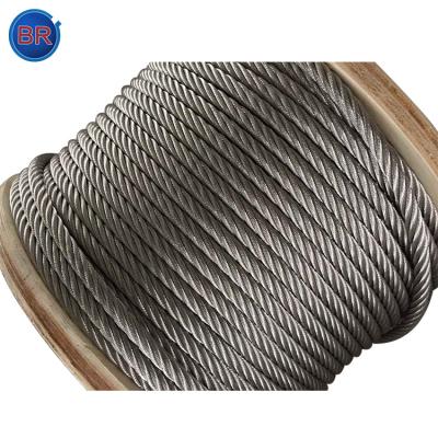 China China Supplier Wholesale Construction 304 6mm Stainless Steel Wire Rope for sale