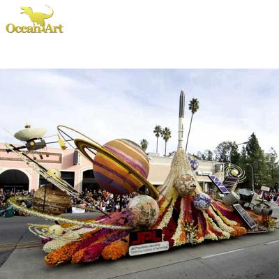 China Outdoor Decoration Winter Wonderland Christmas Float Ideas Float Ideas Rentals Pirate Ship Parade Float for sale