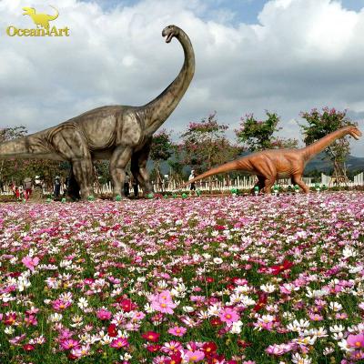 China Factory Animatronic Jurassic Park Dinosaur Theme Parks Realistic Life Size Animatronic Dinosaur Statues for sale