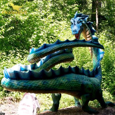 China Amusement park mental steel dragon high quality animatrnic model for sale