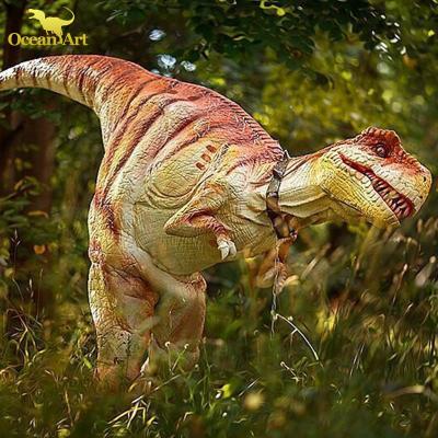 China Adult Realistic Cosplay Simulation Dinosaur Costume For Halloween for sale