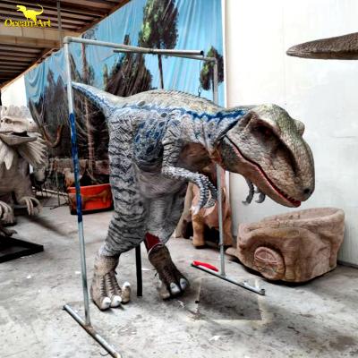 China Handmade Simulation Amusement Park High Simulation Dinosaur Costume for sale