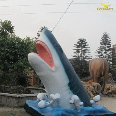 China OAZ3996 Waterproof Animatronics OAZ3996 Realistic Electric Robot Animal Shark Animals For Sale for sale