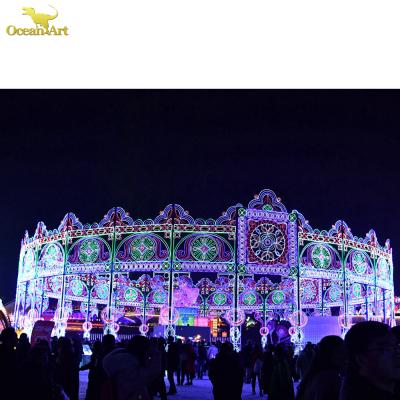 China Main Park Decorations China Lantern Festival Zigong Cartoon Theme Lantern Festival Supplier Christmas Lantern Festivals or Exhibition for sale