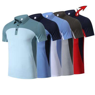 China Summer Workwear Sports Breathable High End Custom Made Lapel Men And Women Short Sleeve T-shirt Quick Dry Polo Shirt for sale