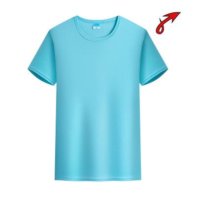 China Anti-wrinkle heat sublimation man's special clothes mesh high quality cotton dry white fabric simple fit custom T-shirt for men for sale