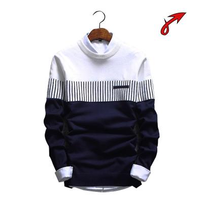 China Other Men's Fashion Striped Slim Sweater Fashion Knitwear for sale