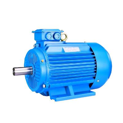 China Totally Enclosed YE3-280S-6 380V 400V 985RPM  7.5kw 15kw 18.5kw  brushless 3 three phase induction electric ac motor for machine for sale