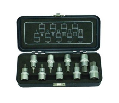 China (BM-SH409MR1) 9pcs Dr. Hex Bit Socket Set 1/2