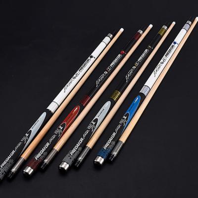 China Billiard Game Woods Wedges Custom Wholesale 8 Ball Carom Pool Stick Green Snooker Pool Cues Master for sale