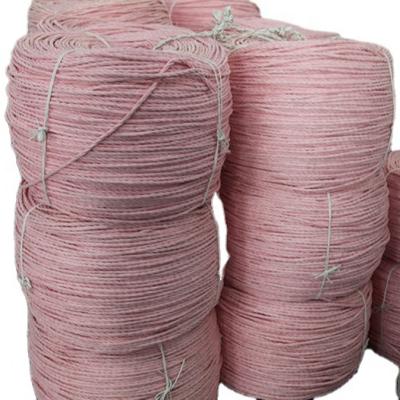 China Firm Customizable Monofilament 2 Strands Nylon /Polyethylene Twisted Rope / Soft And Poly Rope en venta