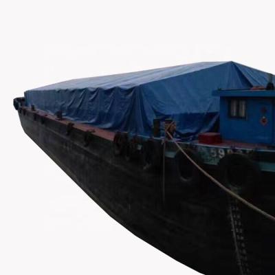 China Water Resistant PVC Canvas Polyethylene Tarpaulin Cargo Cover Waterproof Windproof Anti-UV Tarpaulin Te koop