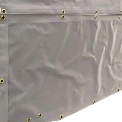 China Flame Retardant PVC Laminated Waterproof Soundproof Insulation Tarpaulin And Soundproof Insulation Material Construction Cloth for sale