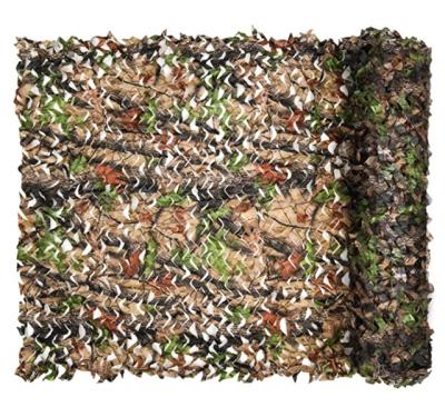 China Decorative Camouflage Shade Net Over 1 Year Camouflage Leaf Net Military Withered Type for sale