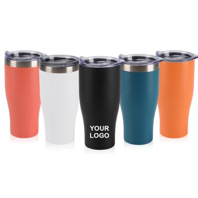 China 2021 Wholesale OEM PORTABLE Customize 20oz And 30oz Water Attacks Stainless Steel Vacuum Insulated Tumbler With 304ss Straw for sale