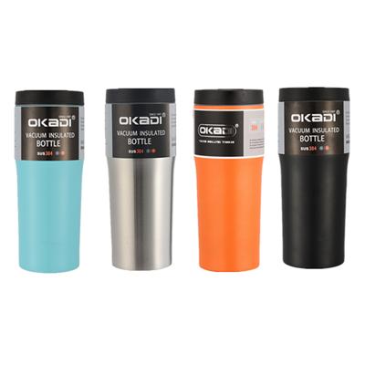 China 2019 Best Selling Coffee Mug Viable 16oz With Custom Logo Food Grade 304 Tumbler Mugs Outdoor Sports Tumblers for sale