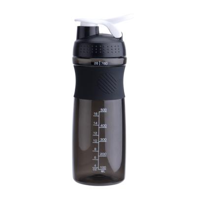 China Cold drink 760ml Logo Shaker Water Bottle Protein made to order for sale