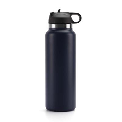 China Sustainable Large Volume Double Wall Vacuum Travel Jar Customized Logo Stainless Steel Sports Water Bottle for sale