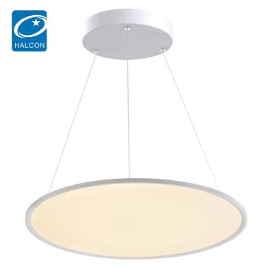 China Decoration Supermarket Office 50w 60w 70w 80w Chandelier Modern Commercial Indoor Linear Smart Led Pendant Light for sale