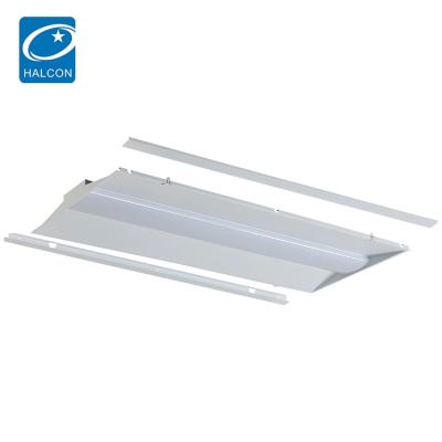 China Warm White Indoor Office Steel Sheet Bookcase 24w 36w 40w 50w Recessed Led Retrofit Kit for sale