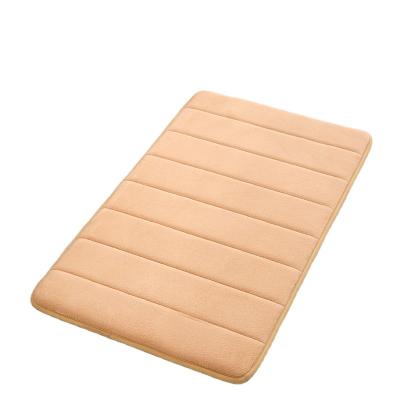 China Viable China Manufacturer Factory Price Quick Memory Foam Dry Bath Mat Sponge Shower Mat for sale