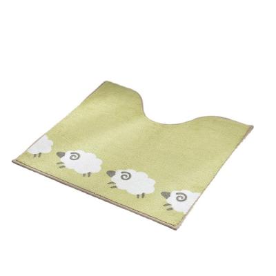 China Sustainable Bathroom Microfiber Anti Mats Shaggy Bath Rugs Antislip Bathroom Carpet Mat Quick Dry Soft Slip for sale