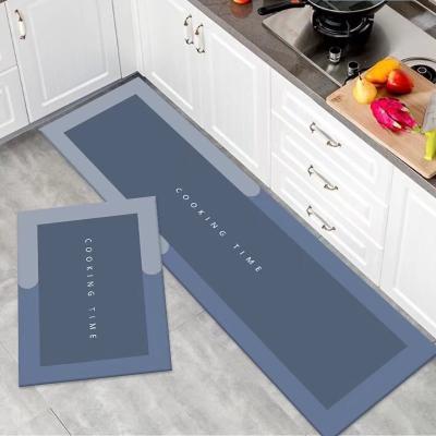 China Sustainable Wholesale Kitchen Floor Mats Super Absorbent Soft Diatomite Bath Mats Bath Mats for sale