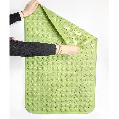 China Anti Slip Suction Cups Suction Cups Anti Slip Rubber Bath Mat Rubber Shower Mats Non Slip Rubber Bath Mat for sale