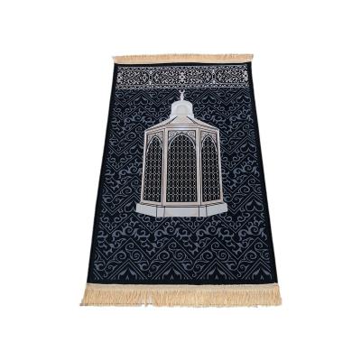 China Muslim Portable Pocket Mat Islamic Prayer Mat Islamic Travel Factory Prayer Mat Blanket Viable Gift for sale