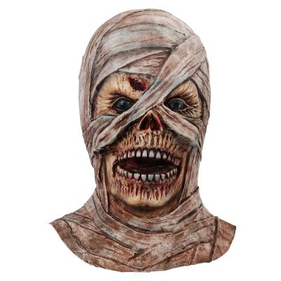 China Halloween Mask Safe Non-Toxic Party Mask Halloween Mask Latex Props Halloween Material Safe Non-Toxic Supplies for sale