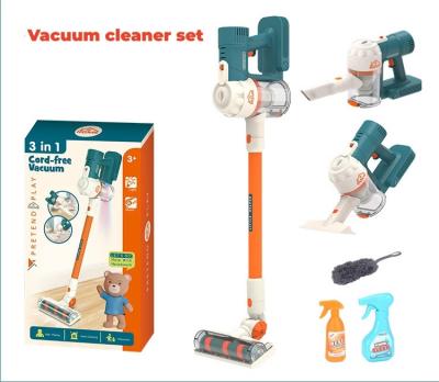 China Mini House Pretend Play Cleaning Kids Play House Cleaner Toy Girl Cleaning Interactive Toys For Children for sale