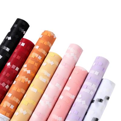 China JAYWOOD New Arrival Waterproof Gauze Mesh Wrapping Bouquet Paper Rolls Polyester Flower Wrapping Wrapping Material for sale