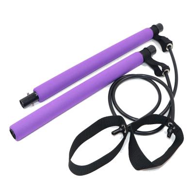 China High elasticity yoga fitness equipment multifunctional home door way gym convenient bar pull up bar gym pilates to stick with resistance band for sale