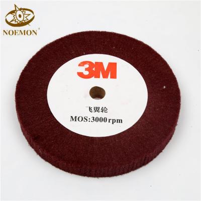 China Nonwoven Nonwoven Polishing Buff Wheel for sale