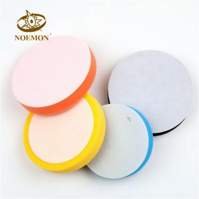 China 150mm Eco - Friendly Sponge Pads Polishing Abrasive Disc With Hook And Loop for sale