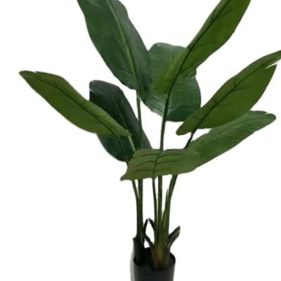 China Minimalist Artificial Decor Plant Home Green Wedding Tree Traveler Tree Planta Planta For Home Decor for sale