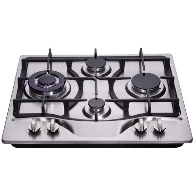 China High efficiency 2021 hot sale built-in type 4 burner gas hob cooktop for sale