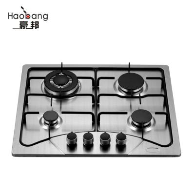 China Built-in type 4 burner gas hob high efficiency hot sale cooktop for sale